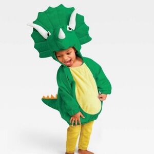 Green Dinosaur Kids Costume
